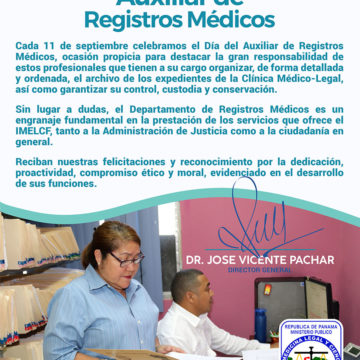 Día del Auxiliar de Registros Médicos