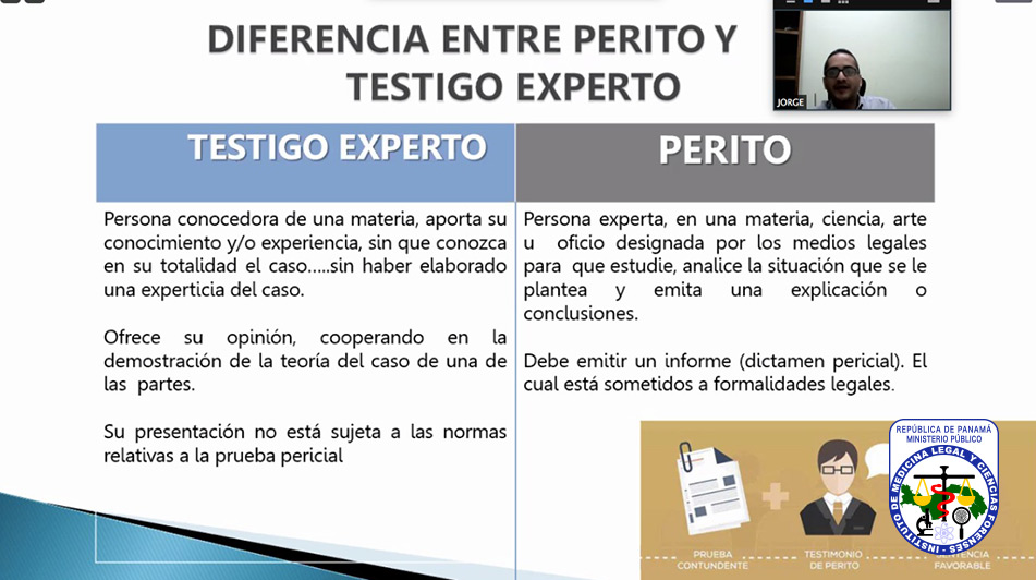 Curso apreciación y valoración de la prueba pericial