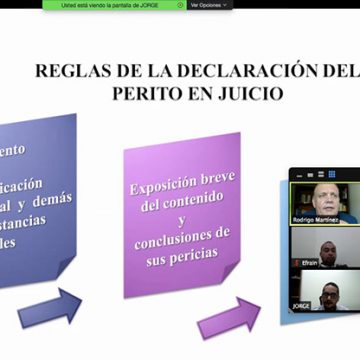 Curso apreciación y valoración de la prueba pericial