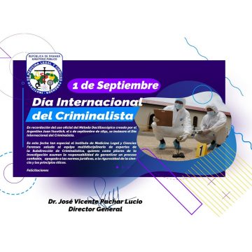 Día Internacional del Criminalista