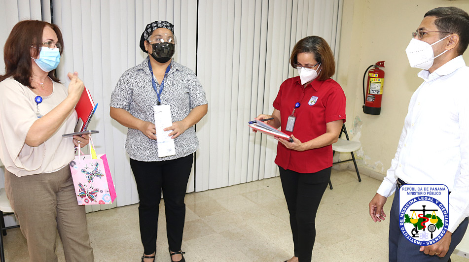 Comité COVID-19 realiza visita de verificación y docencia, en el Edificio La Exposición