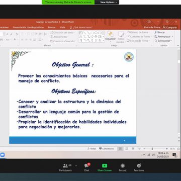 Fundación Pro Fe brinda charla sobre Manejo de Conflictos