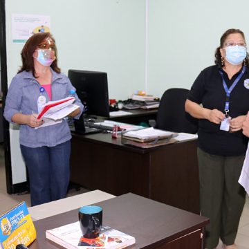 Agencia de Panamá Oeste y Morgue Judicial de La Chorrera son visitadas por el Comité Covid-19