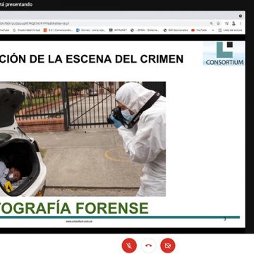 Continúa curso virtual para peritos de criminalística