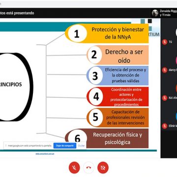 Continúan las ponencias del Curso “Técnicas de Entrevista Forense de Niños y Adolescentes”