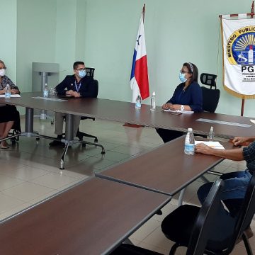 Subdirector de Criminalística se reúne con la Fiscalía Regional de Panamá Oeste