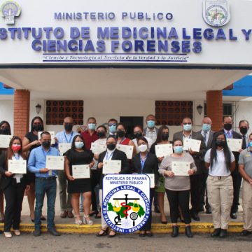 Finaliza curso sobre Procesamiento del Lugar de los Hechos