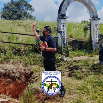 Instituto de Medicina Legal y Ciencias Forenses, coordina entierro de solemnidad en la provincia de Colón