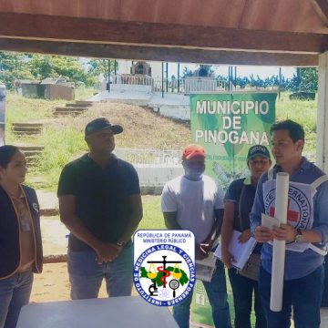 IMELCF y CICR unen esfuerzos para formalizar un convenio que contempla la construcción de nichos para cadáveres en el Cementerio de El Real de Santa María, en Darién