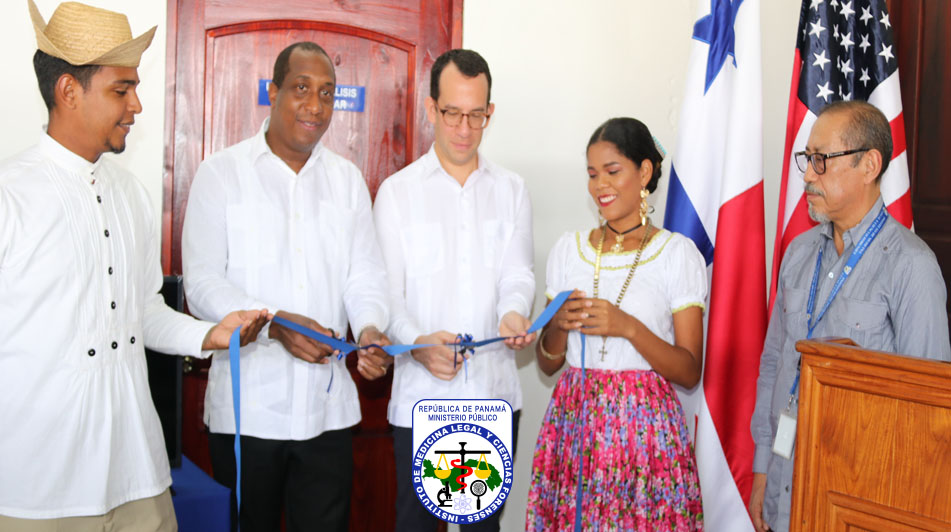 Ceremonia inaugural de la Unidad de Base de Datos de ADN de Panamá