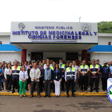 Funcionarios del IMELCF participan en el Simulacro Regional