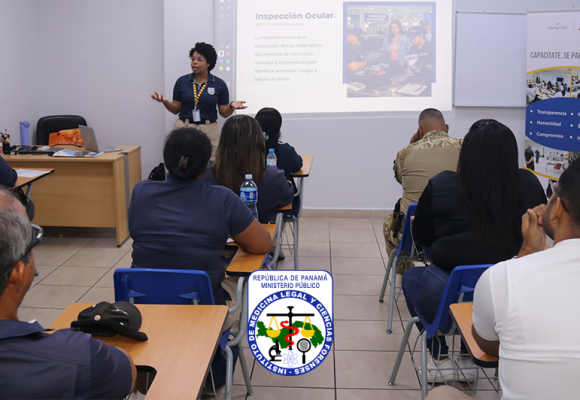 Capacitación en Inspección Ocular y Manejo de Cadena de Custodia
