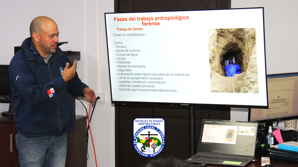 Antropología Forense del IMELCF instruye a fiscalías en la recuperación de restos óseos Antropología Forense del IMELCF instruye a fiscalías en la recuperación de restos óseos